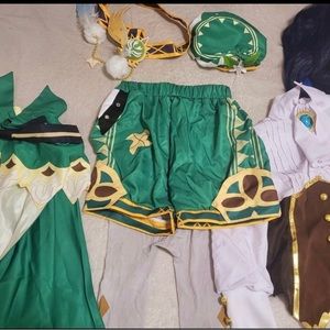 Venti Genshin Cosplay Costume